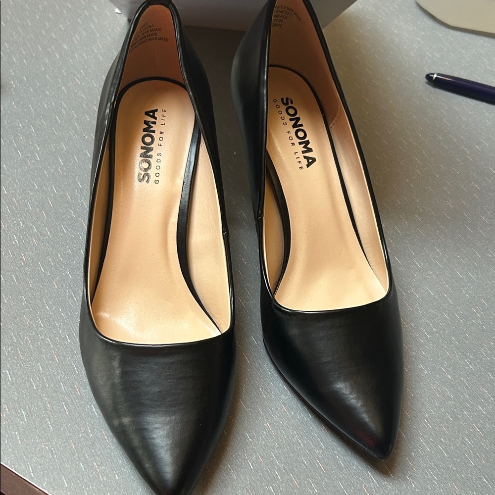 Sonoma Women's Elegant Black Heels